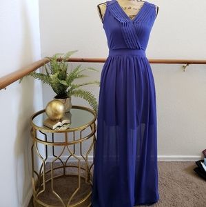 Charming Charlie Open Back Maxi Dress